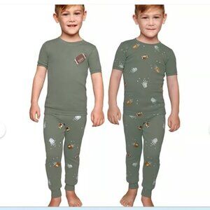 Pekkle Organic Kid's 3-Piece Pajama Set Size 4T